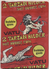 1966 Philly Vatu Chewing Gum Tarzan From Germany  #*