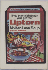 1973 Topps Series 1 Wacky Packages Liptorn With Lunlow Back TOUGH  #*