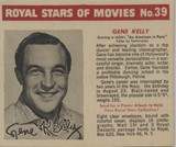 1950-1952 F219-3 Royal Desserts Royal Stars Of Movie #39 Gene Kelly  #*