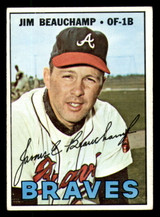 1967 Topps #307 Jim Beauchamp Excellent+ ID: 328903 1967 Topps #307 Jim Beauchamp Excellent+ ID: 328903