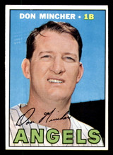 1967 Topps #312 Don Mincher Excellent+ ID: 328918 1967 Topps #312 Don Mincher Excellent+ ID: 328918