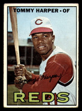 1967 Topps #392 Tommy Harper DP Poor 