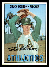 1967 Topps #438 Chuck Dobson Ex-Mint ID: 329567 1967 Topps #438 Chuck Dobson Ex-Mint ID: 329567
