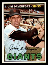 1967 Topps #441 Jim Davenport Ex-Mint  ID: 329575