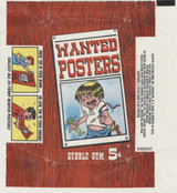 1967 Topps Wanted Posters 5 Cent Wrapper  #*sku34450