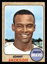 1968 Topps #187 Sonny Jackson Excellent+ ID: 330292 1968 Topps #187 Sonny Jackson Excellent+ ID: 330292