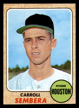 1968 Topps #207 Carroll Sembera Ex-Mint ID: 330350 1968 Topps #207 Carroll Sembera Ex-Mint ID: 330350