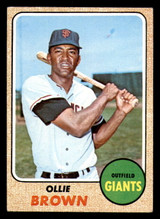 1968 Topps #223 Ollie Brown Very Good 