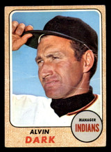1968 Topps #237 Alvin Dark MG Good 1968 Topps #237 Alvin Dark MG Good