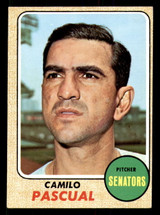 1968 Topps #395 Camilo Pascual Excellent+  ID: 330853