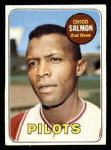 1969 Topps # 62 Chico Salmon VG-EX 