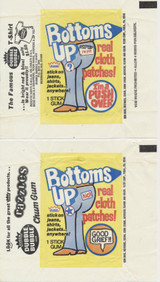 1974 Fleer Bottoms Up Lot 3 Different Wrappers  #* Minor Tape Repair  sku34467