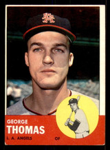 1963 Topps # 98 George Thomas Excellent+ 