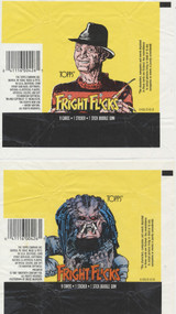 1988 Topps Fright Flicks (4) Different Wrappers  #*sku34487
