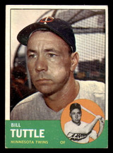 1963 Topps #127 Bill Tuttle Excellent+  ID: 333335