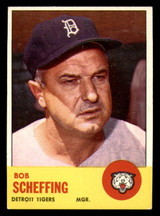 1963 Topps #134 Bob Scheffing MG Ex-Mint  ID: 333356