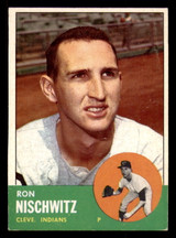 1963 Topps #152 Ron Nischwitz Very Good 