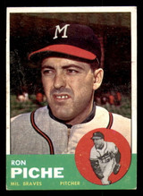 1963 Topps #179 Ron Piche Excellent+  ID: 333439