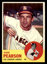 1963 Topps #182 Albie Pearson Ex-Mint  ID: 333448