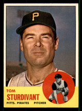 1963 Topps #281 Tom Sturdivant Excellent+  ID: 333591