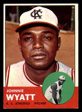 1963 Topps #376 John Wyatt Excellent+ RC Rookie  ID: 333719