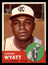 1963 Topps #376 John Wyatt Ex-Mint RC Rookie  ID: 333720