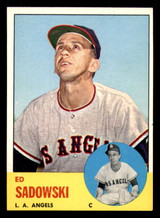 1963 Topps #527 Ed Sadowski Ex-Mint  ID: 334007
