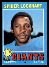 1971 Topps #128 Spider Lockhart Ex-Mint  ID: 335396