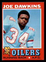 1971 Topps #141 Joe Dawkins Excellent+ RC Rookie  ID: 335402