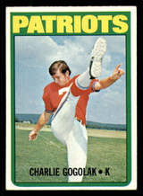 1972 Topps # 44 Charlie Gogolak Excellent+ 