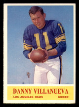 1964 Philadelphia # 96 Danny Villanueva Ex-Mint ID: 337447 1964 Philadelphia # 96 Danny Villanueva Ex-Mint ID: 337447