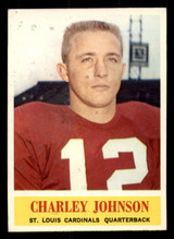 1964 Philadelphia #174 Charley Johnson Ex-Mint ID: 337514 1964 Philadelphia #174 Charley Johnson Ex-Mint ID: 337514