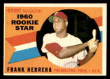 1960 Topps #130 Frank Herrera RS Near Mint ID: 337728 1960 Topps #130 Frank Herrera RS Near Mint ID: 337728