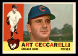 1960 Topps #156 Art Ceccarelli Near Mint 1960 Topps #156 Art Ceccarelli Near Mint