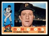 1960 Topps #284 Don Gross Very Good ID: 337950 1960 Topps #284 Don Gross Very Good ID: 337950