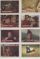 1956 Topps Davy Crockett  Green Backs Set of 79/80 Cards. Missing #20 Low Grade    #*