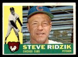 1960 Topps #489 Steve Ridzik Excellent+  ID: 338247