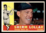1960 Topps #495 Sherm Lollar Ex-Mint  ID: 338252