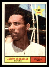 1961 Topps #21 Zoilo Versalles UER Near Mint RC Rookie  ID: 338373