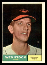 1961 Topps #26 Wes Stock Near Mint 
