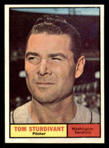 1961 Topps #293 Tom Sturdivant Ex-Mint ID: 338484 1961 Topps #293 Tom Sturdivant Ex-Mint ID: 338484