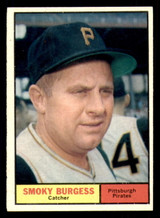 1961 Topps #461 Smoky Burgess Ex-Mint ID: 338614 1961 Topps #461 Smoky Burgess Ex-Mint ID: 338614