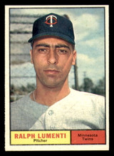 1961 Topps #469 Ralph Lumenti Near Mint+ ID: 338636 1961 Topps #469 Ralph Lumenti Near Mint+ ID: 338636