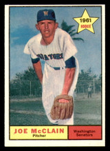 1961 Topps #488 Joe McClain Near Mint RC Rookie ID: 338674 1961 Topps #488 Joe McClain Near Mint RC Rookie ID: 338674