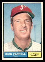 1961 Topps #522 Dick Farrell UER Near Mint  ID: 338735