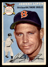 1954 Topps #19 Johnny Lipon Excellent  ID: 338742