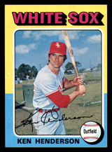 1975 Topps # 59 Ken Henderson Ex-Mint  ID: 340571