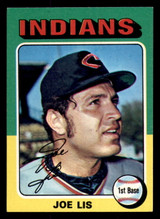 1975 Topps # 86 Joe Lis Ex-Mint 1975 Topps # 86 Joe Lis Ex-Mint