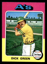 1975 Topps # 91 Dick Green Near Mint  ID: 340651