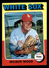 1975 Topps #110 Wilbur Wood Miscut White Sox    ID:340703